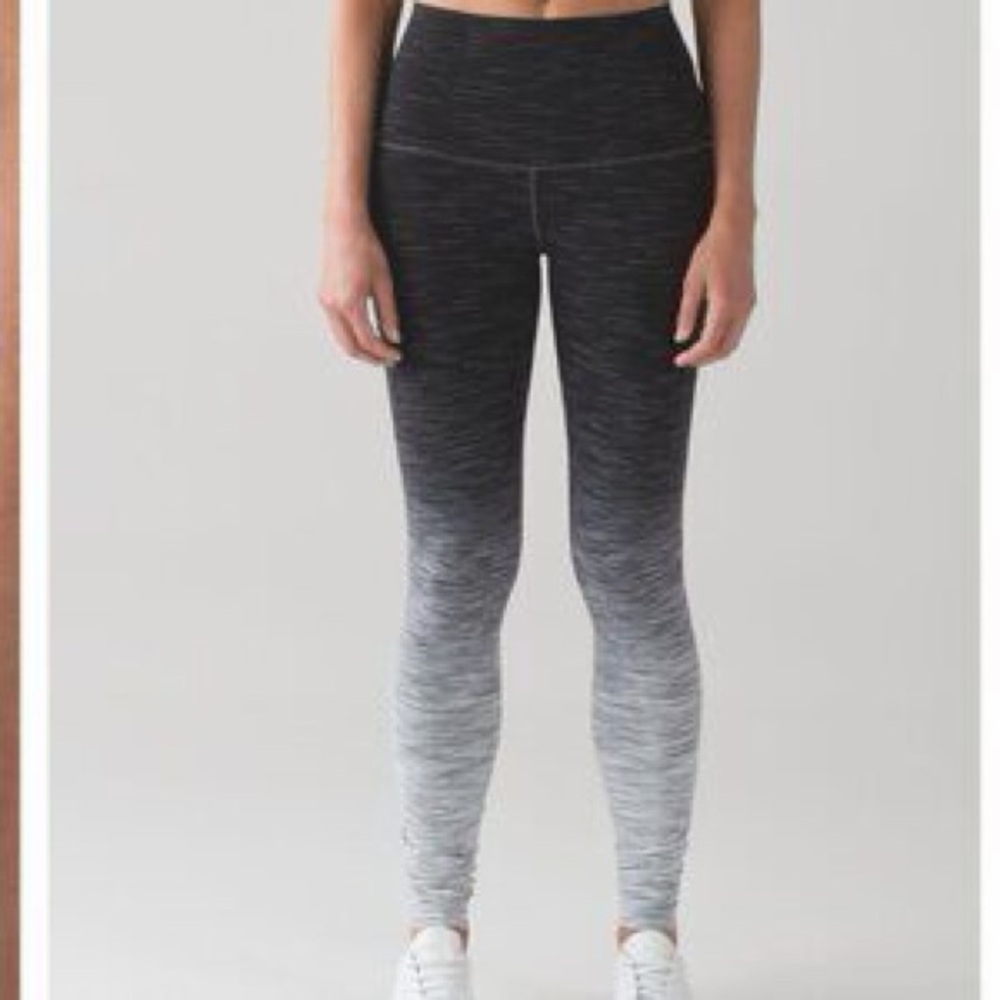 NWT Lululemon Wunder Under Hi-Rise Tight Ombre Melange size 2